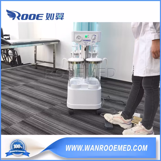 Unité d'aspiration électrique vétérinaire à haut débit et à vide poussé (YX932D)